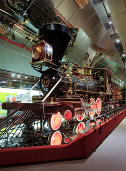 C.P. Huntington Steam Locomotive
