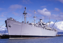 Image:  Liberty Ship S.S. Jeremiah O'Brien, San Francisco