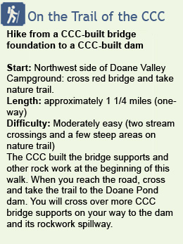 Description of hike at Doane Valley