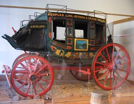 Stagecoach in Old Sacramento State Historic Park