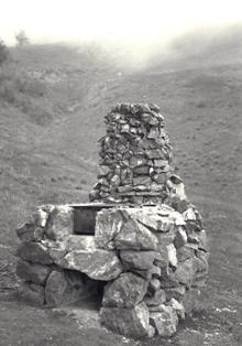 CCC built stove at Mount Diablo State Park in 1939