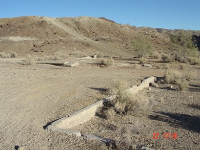 Site of Cudahy Camp in Red Rock Canyon State Park