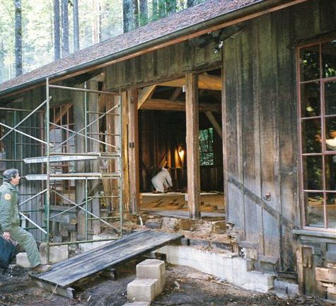 Mendocino Woodlands State Park Social Hall is a 2007 Deferred Maintenance Project.