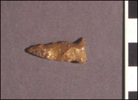 Glass Projectile Point Artifact