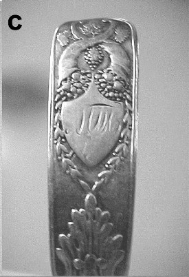 Figure 2C  Vallejo's Russian Silver Spoons