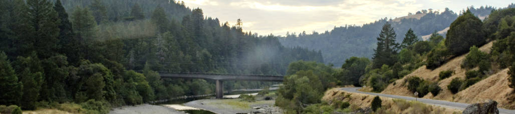 Benbow State Recreation Area in the Eel River Watershed