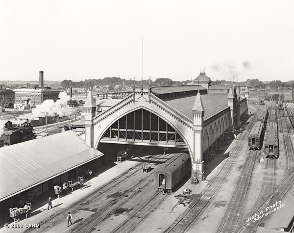 1926 View of the Sacramento Arcade Depot (CSRM)