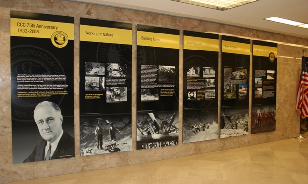 The CCC Exhibit at the California State Capitol runs from March 26th thru April 24th, 2008
