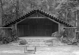 Outdoor Theater at Big Basin in 1936