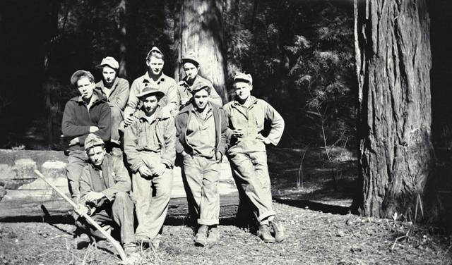 Camp Humboldt Redwoods crew members