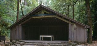 Big Basin Outdoor Theater, photo by Joe Engbeck