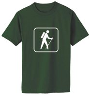 Buy Hiking Icon T-Shirts at the State Parks e-Store
