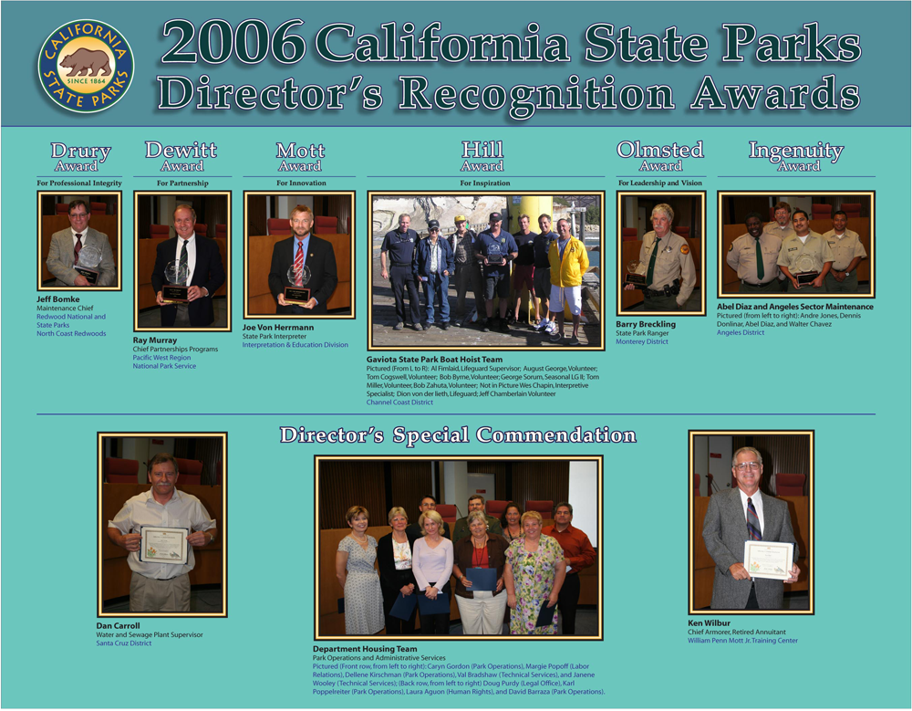 2006 Awards (click to enlarge)