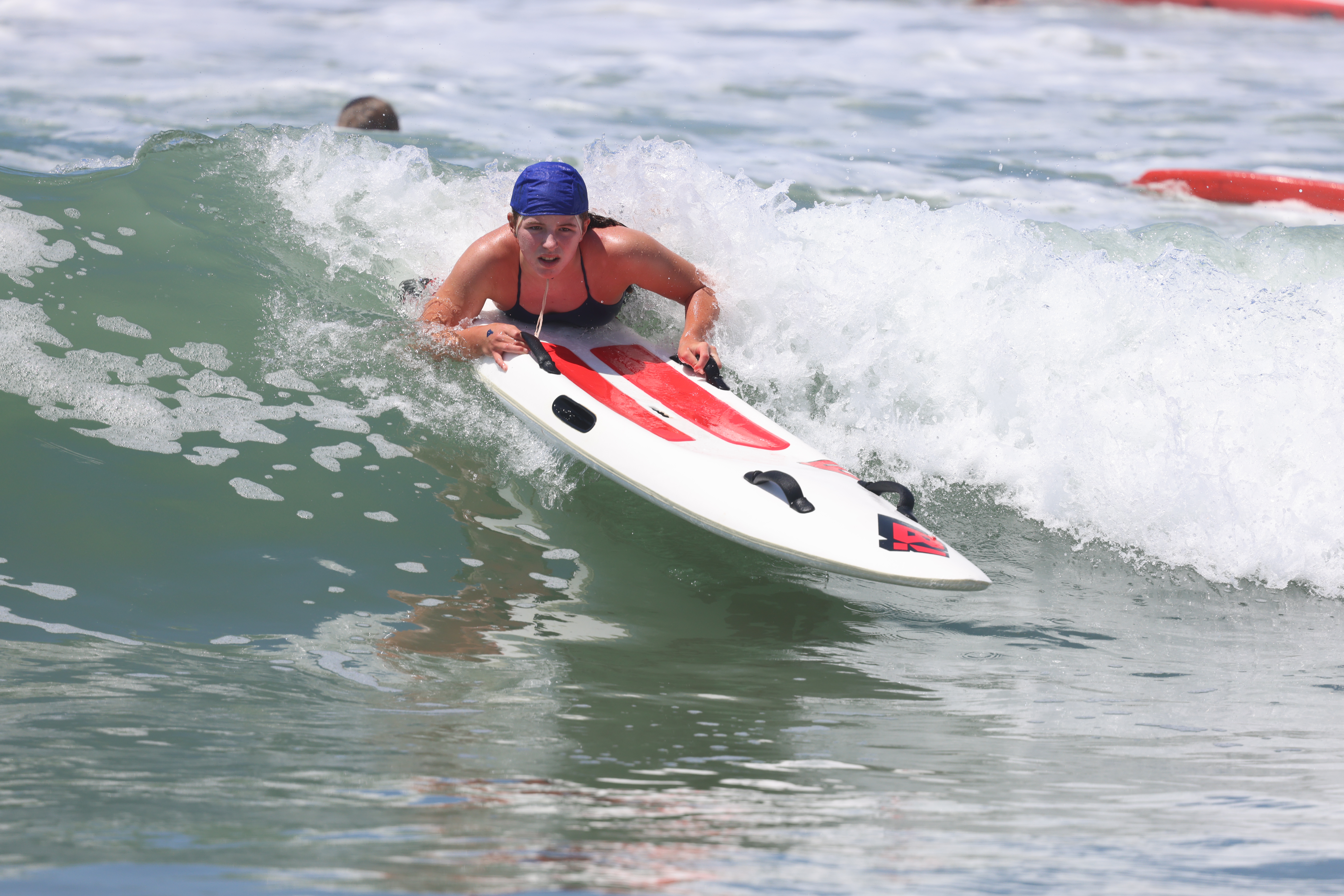 Jr. Lifeguards practicing drills