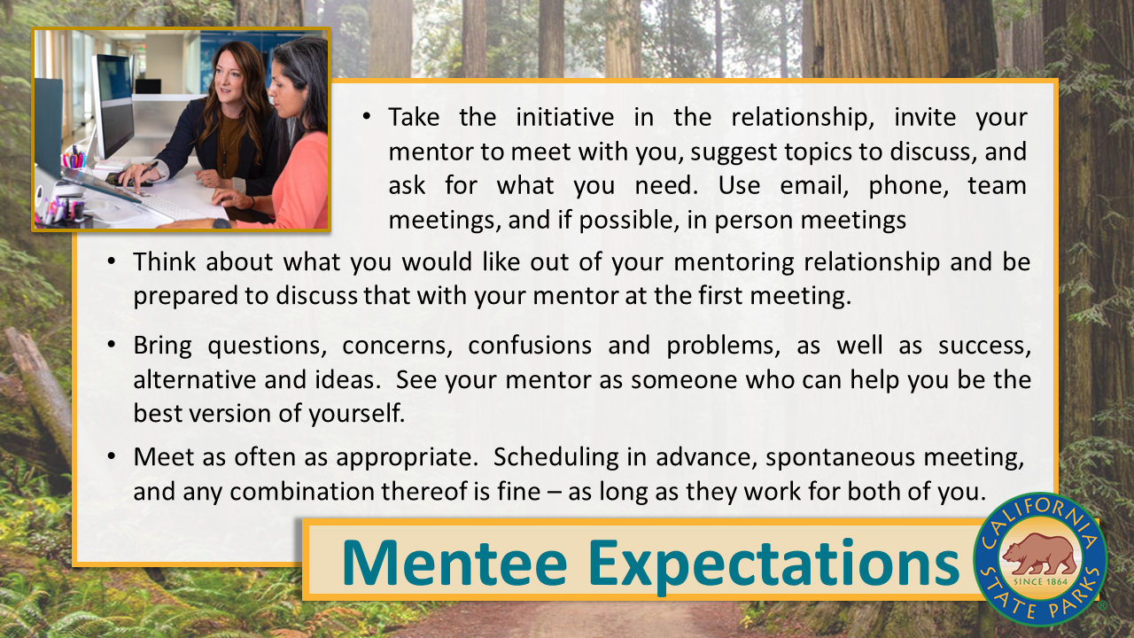 Mentee Expectations