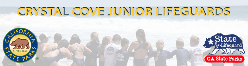 Crystal Cove Jr. Lifeguards Banner