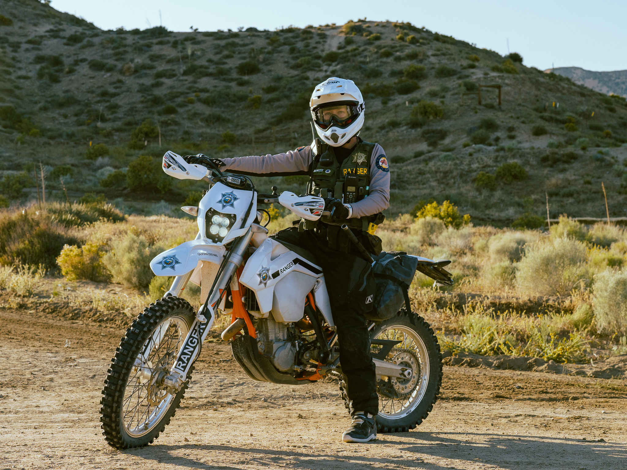 Ranger on Dirtbike