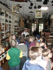 Shasta SHP - School groups and daily visitors are reminded of where the term “one-stop-shopping” originated. 