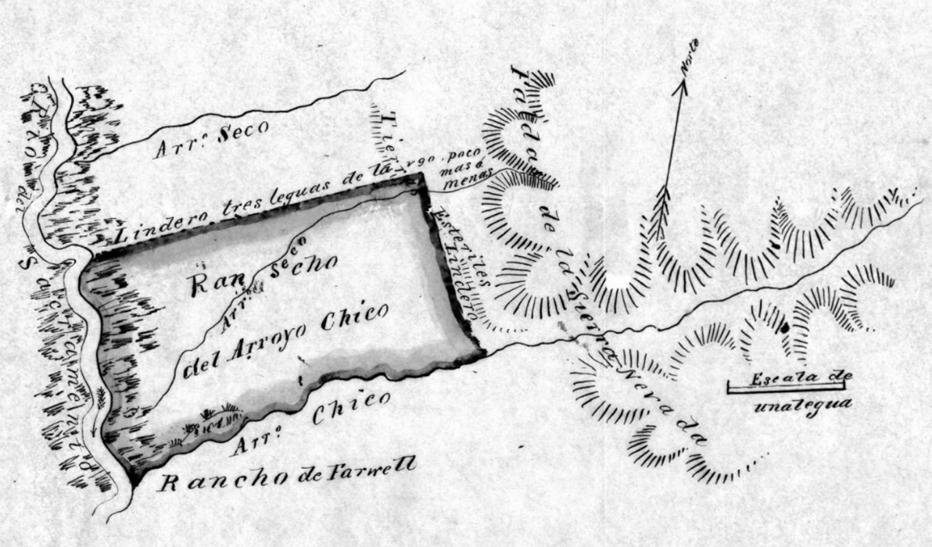 Rancho Del Arroyo Chico Map
