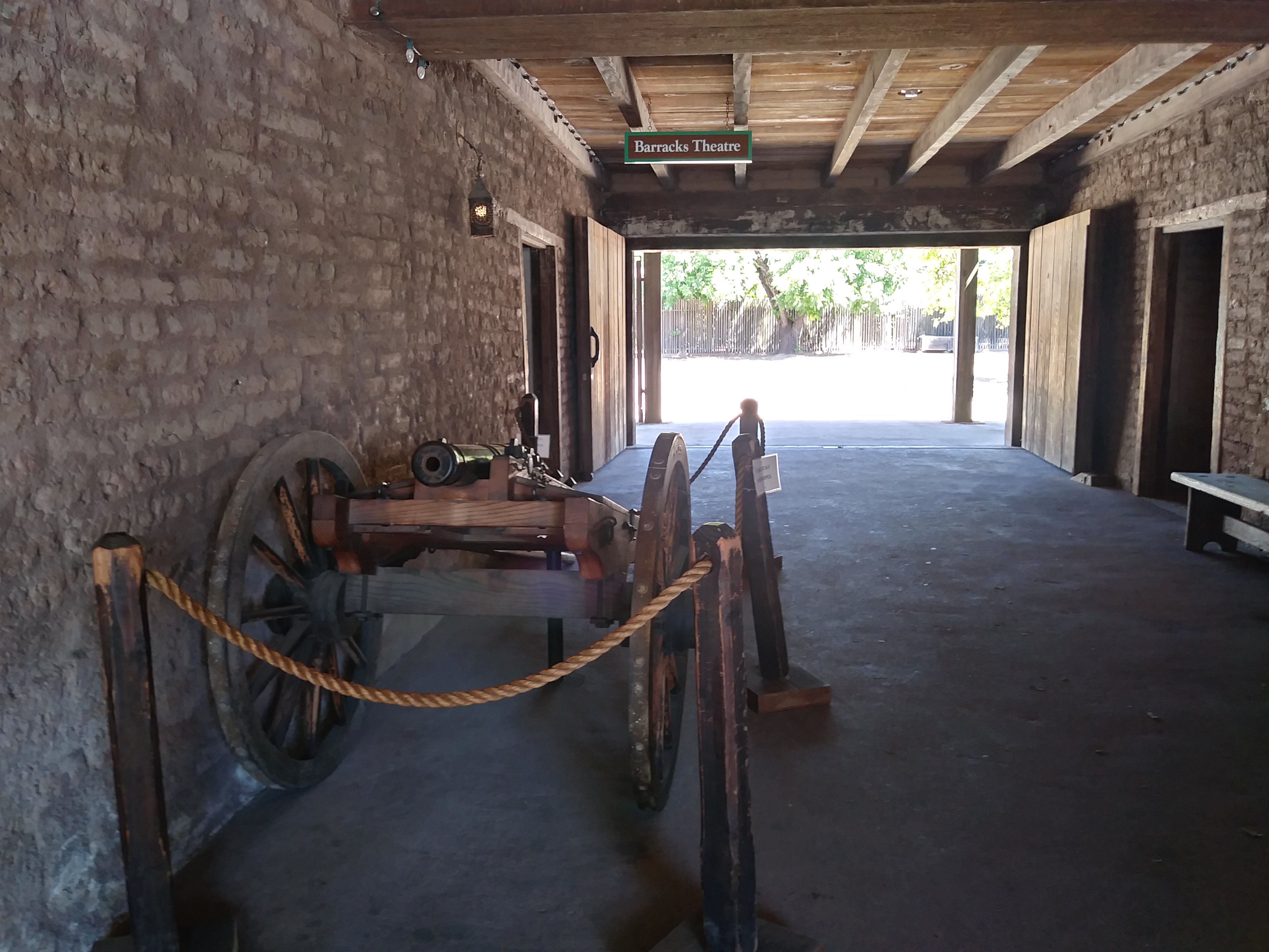 Barracks breezeway