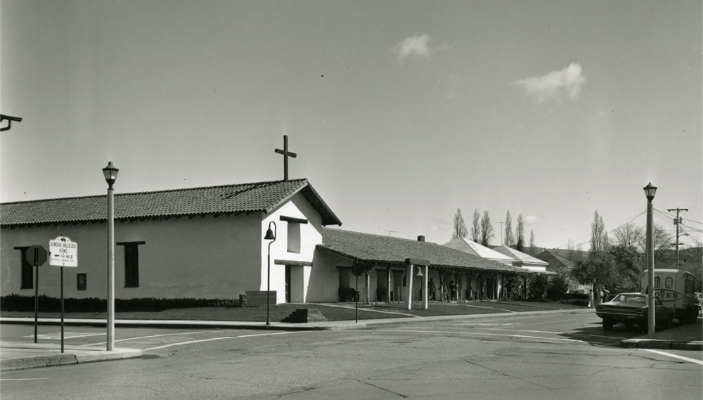 Sonoma Mission around the 1950s or 1960s