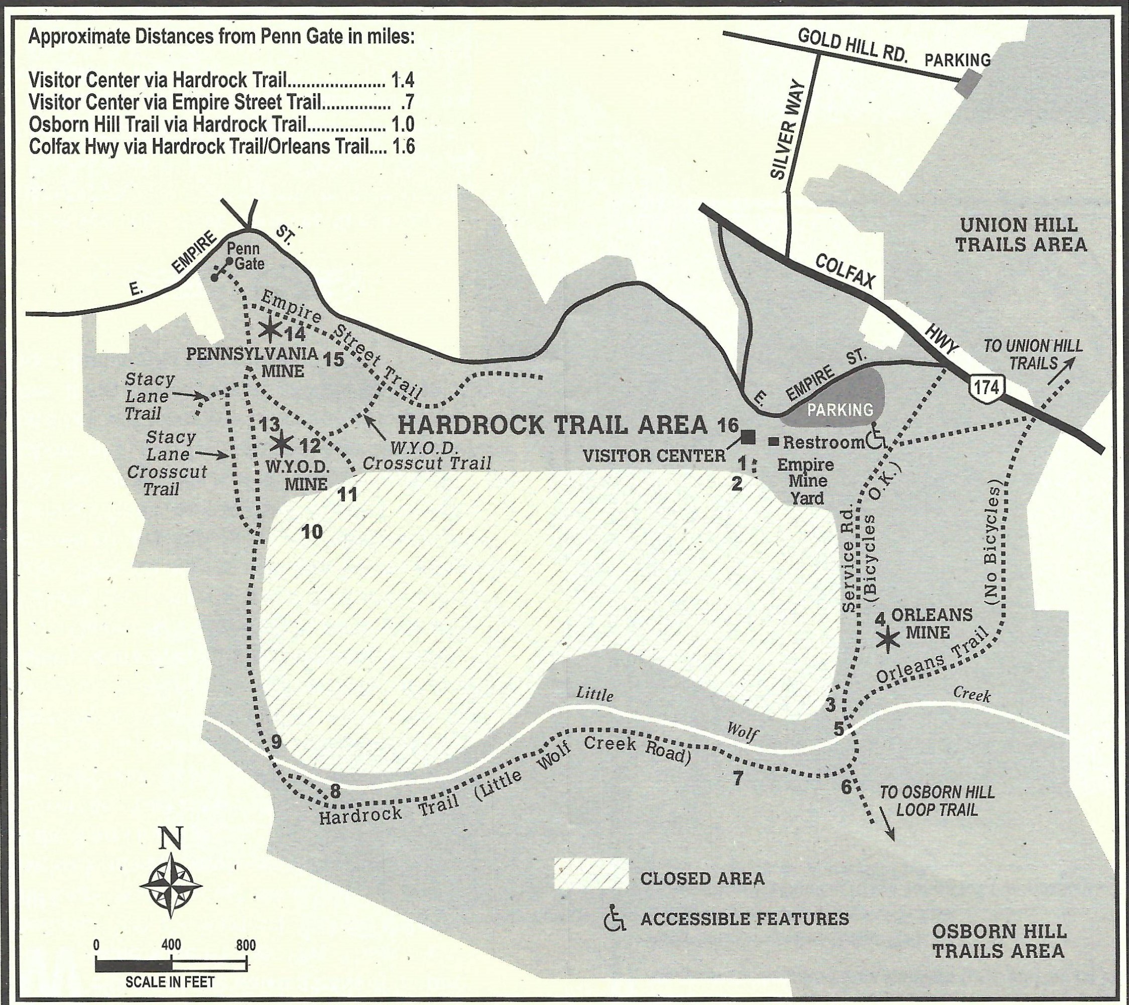 Hardrock Trail Map