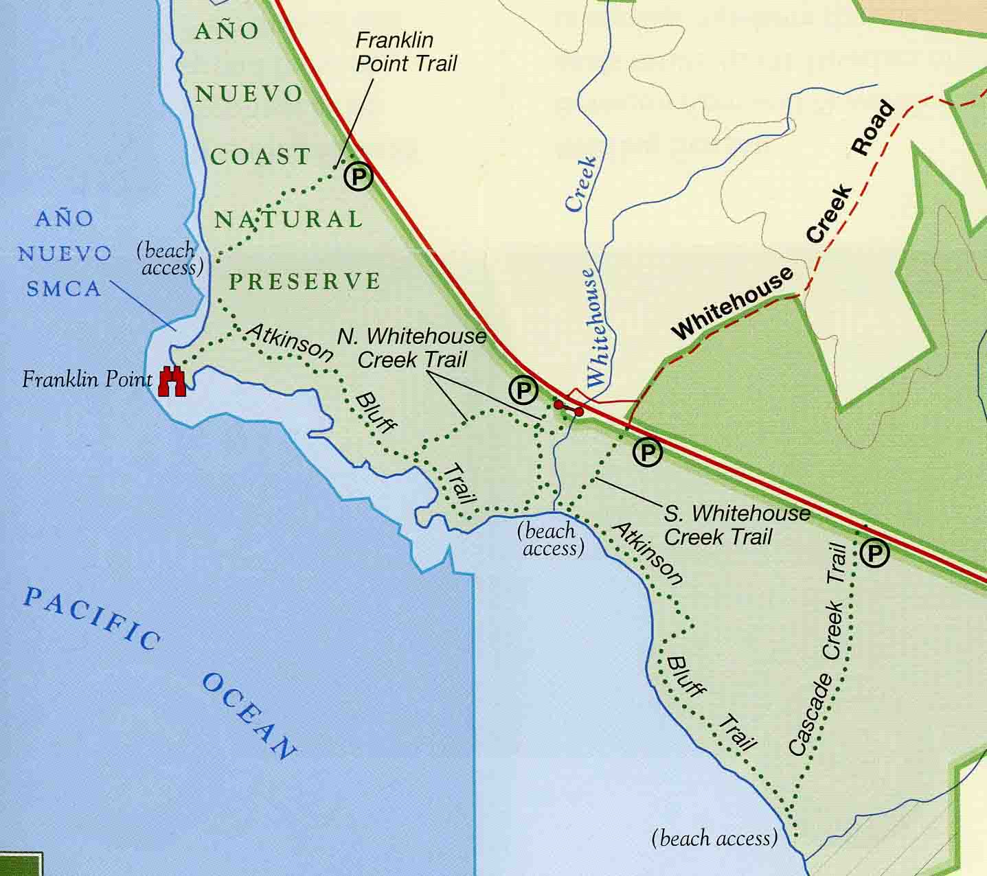 Franklin Point Map