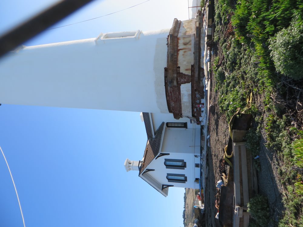 Lower Belt Course Removed - Winter 2025