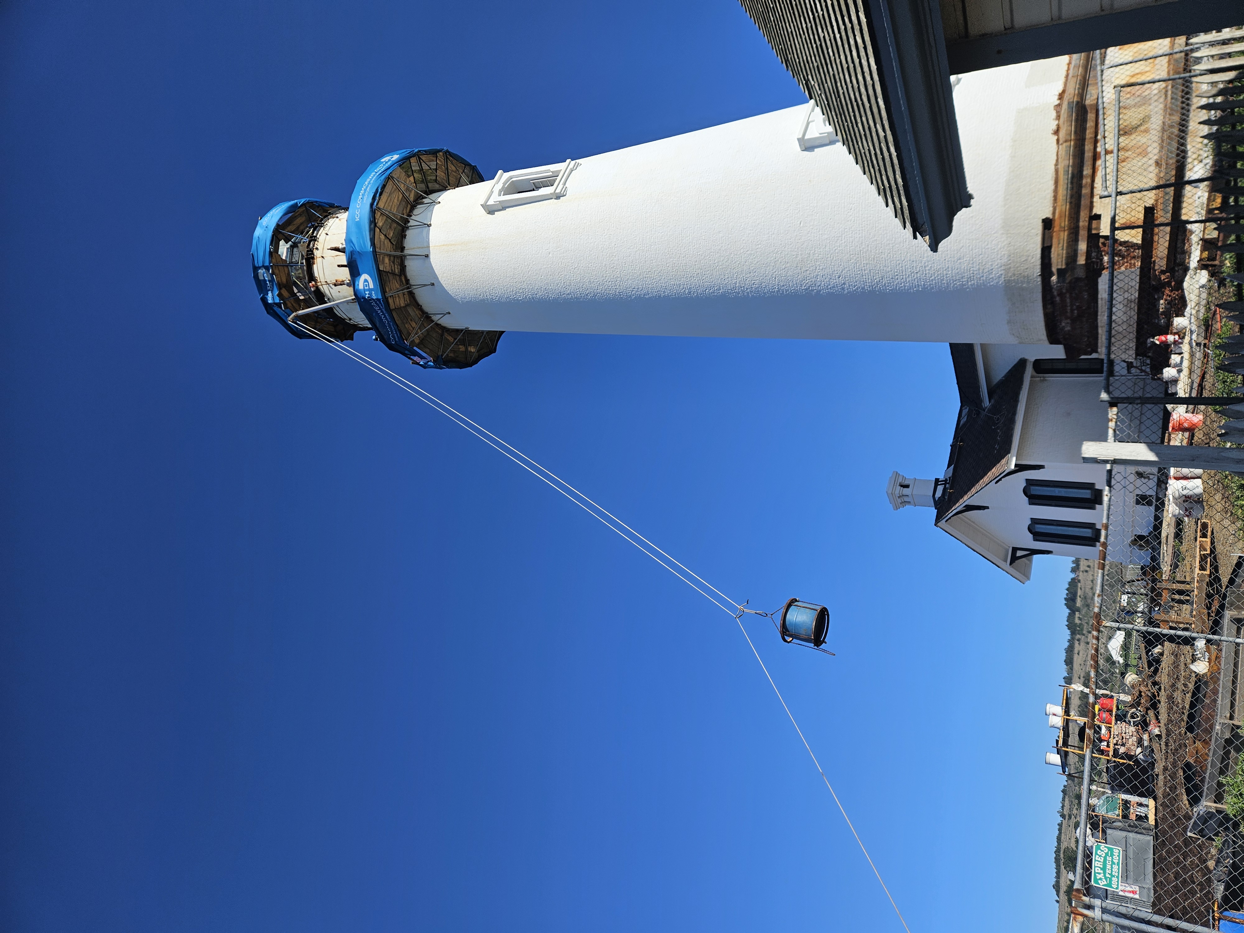 Removing Material from Tower - Winter 2025