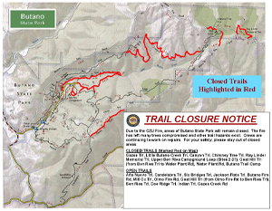 trail closures