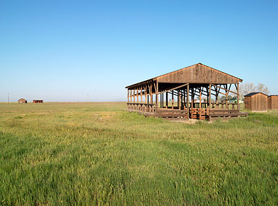 A view of Allensworth from afar