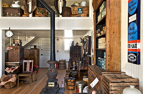 Interior of Hindsman Store