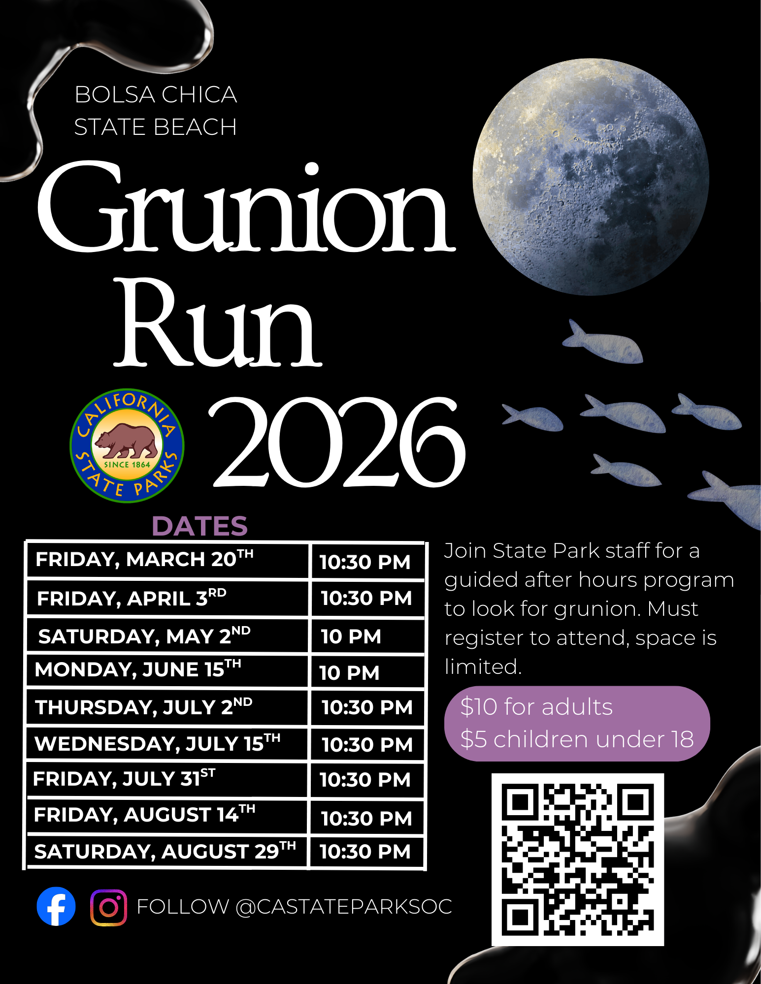 Grunion Run Flyer 2026