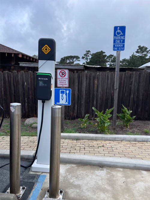 EV Station at Asilomar SB