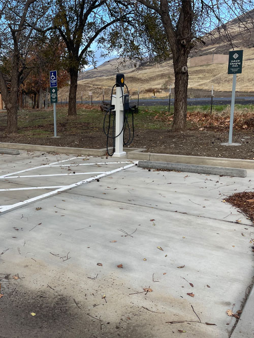 Ev Station at Carnegie SVRA