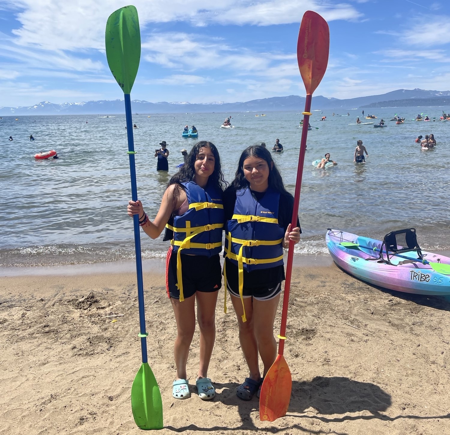 latino conserv week two kayakers