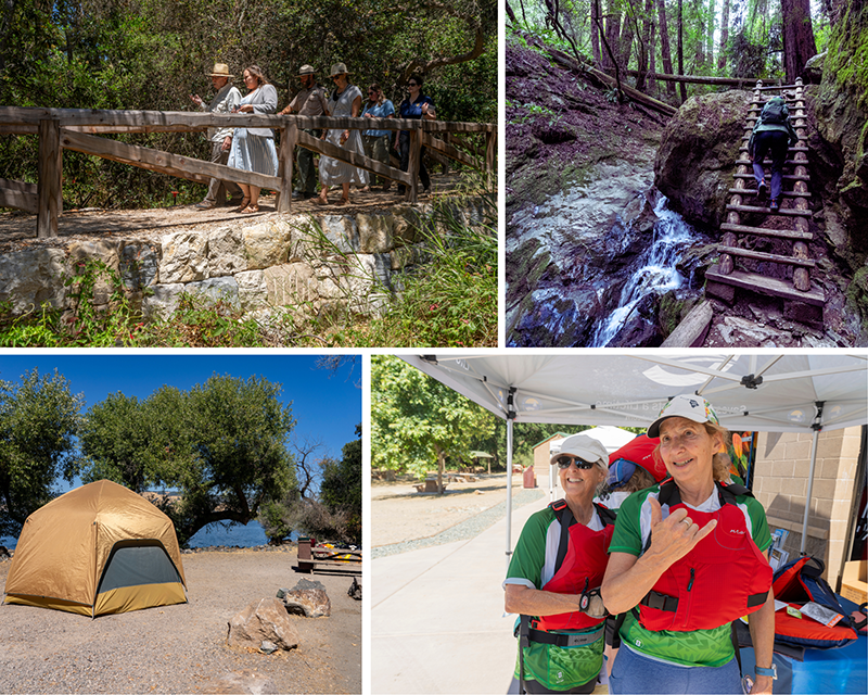 Following basic safety tips can help you have a safe and enjoyable time recreating in California&rsquo;s state parks during Labor Day weekend and all year long. Photos from California State Parks.
