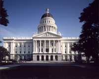 The California Capitol as it stands today, virtually unchanged since 1869.