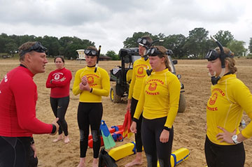 Lifeguard training instruction