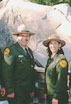 Picture of two California State Park Rangers.