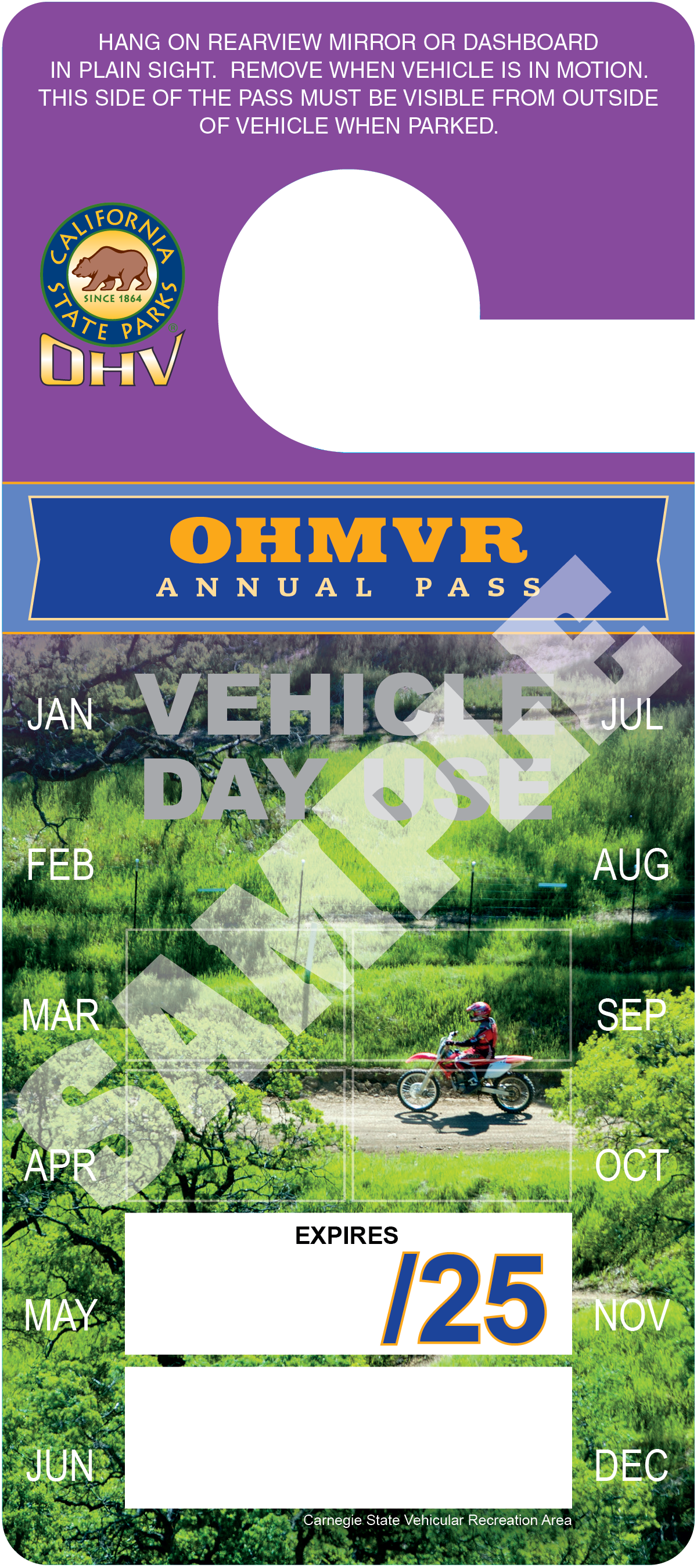 2020 OHV Annual Pass