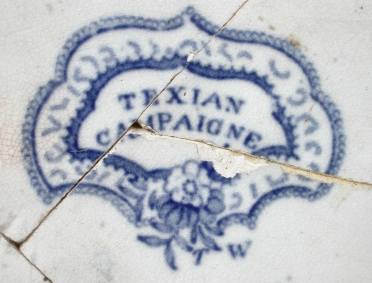 Example of Texian Campaigne ceramics