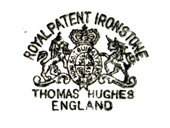 Royal Patent Ironstone Thomas Hughes England