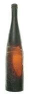 Image of Hock style wine bottle