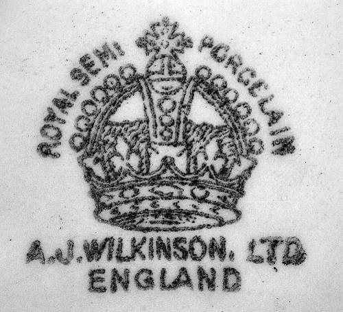 Image of Wilkinson pottery mark