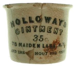 Holloway's Ointment Jar