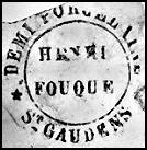 Image of Fouque pottery mark