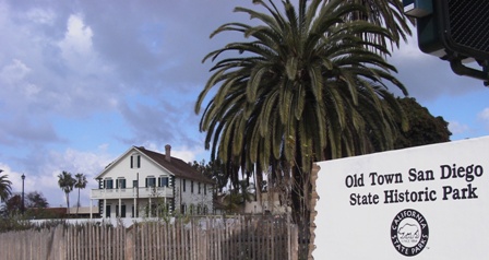 Reconstructed McCoy House in Old Town San Diego (Photo by Cynthia Hernandez)