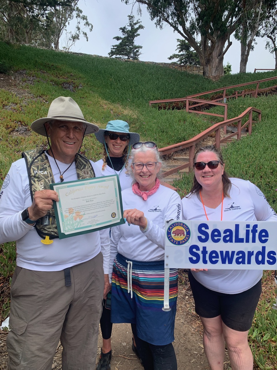 SLO SeaLife Stewards Poppy Award
